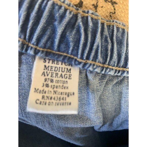 (B-59)‎ stretch panst demin women crof&barrow medium average - Picture 6 of 7
